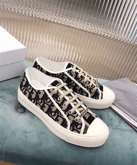 dior shoes lattice|Dior ladies sneakers.